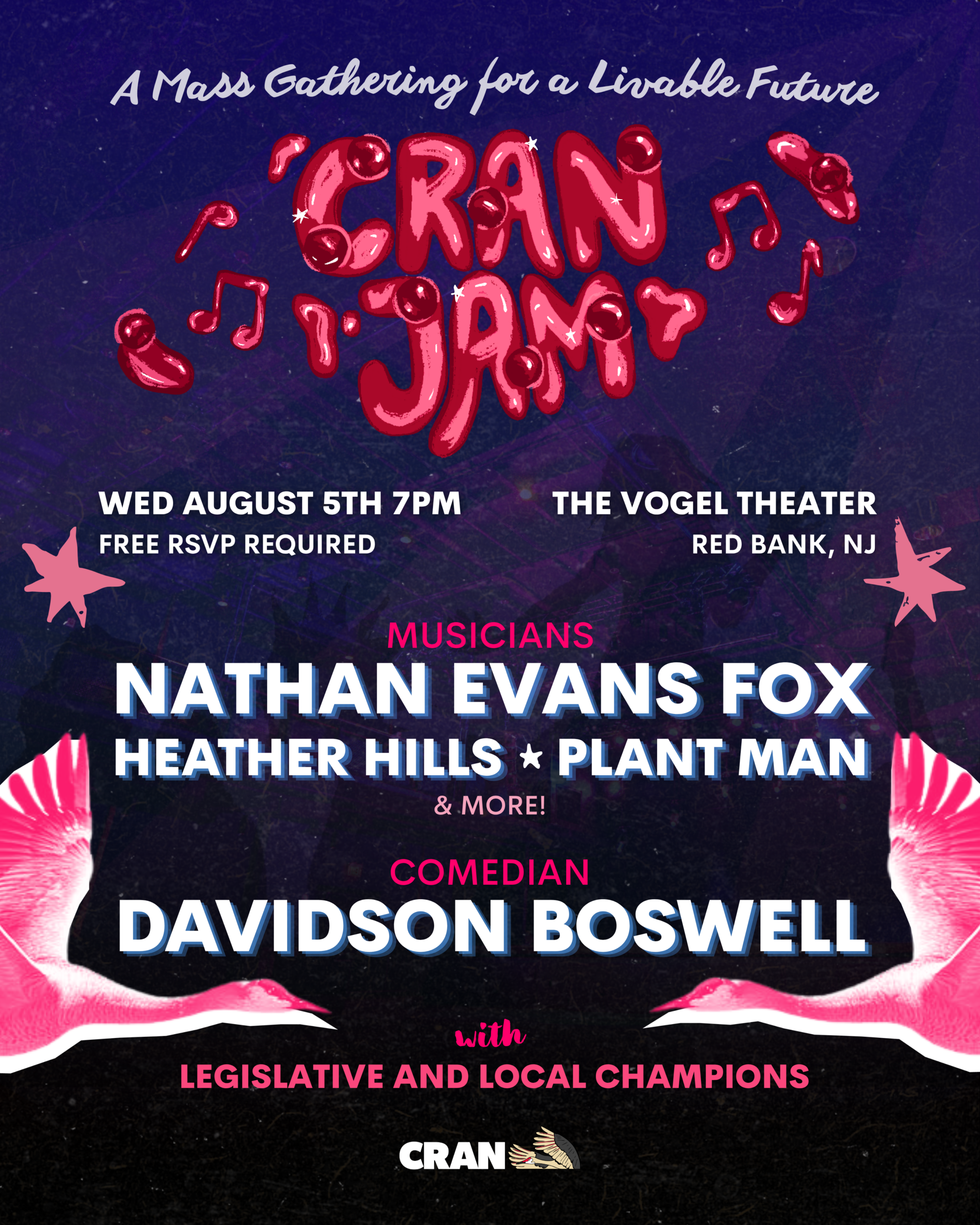 CRAN Jam Flyer