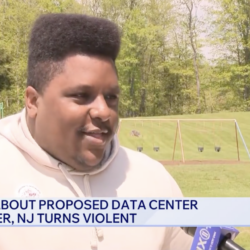 Man body-slammed during NJ town meeting about data center
